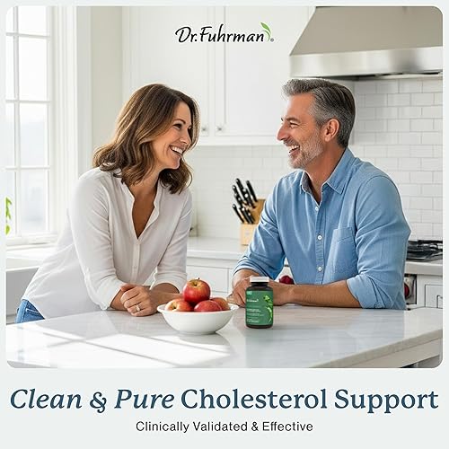 Miniatura 5 de Dr. Fuhrman Suplementos para reducir el colesterol LDL Biotect Esterol vegetal orgánico y de alimentos integrales para ayudar con el colesterol