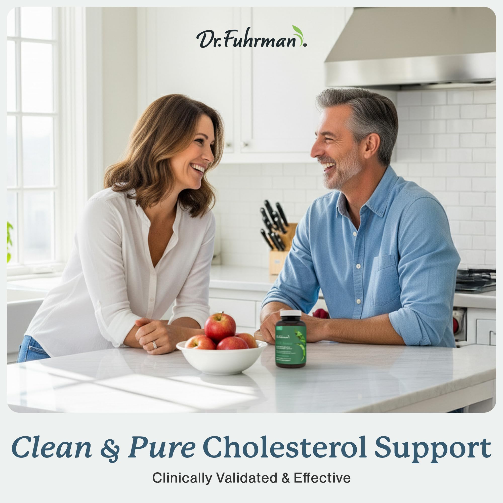 Dr. Fuhrman's LDL Biotect cholesterol lowering supplements | Wholefood & Organic Plant Sterol to help with High cholesterol | Organic pomegranate, amla & chokeberry extracts | 240 caps 60-day Supply — Amazon image 5