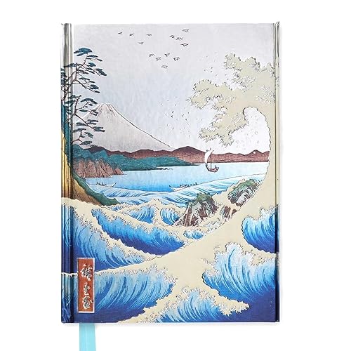 Hiroshige: Sea at Satta (Foiled Journal)