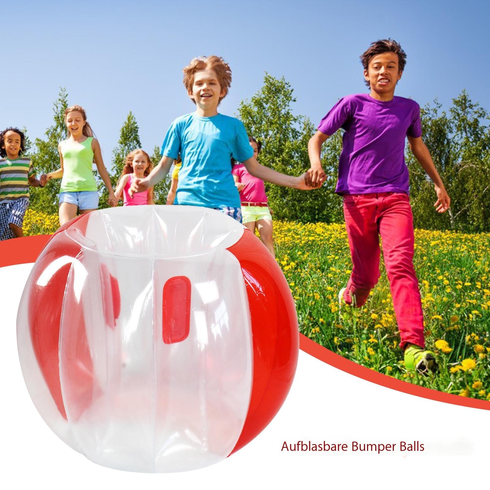 Generisch Aufblasbarer Bumper-Ball Menschlicher Kollisionsball 75 X 90 cm Hamster-Bälle PVC-Körperblasen-Bounce-Ball Für Outdoor-Aktivitäten