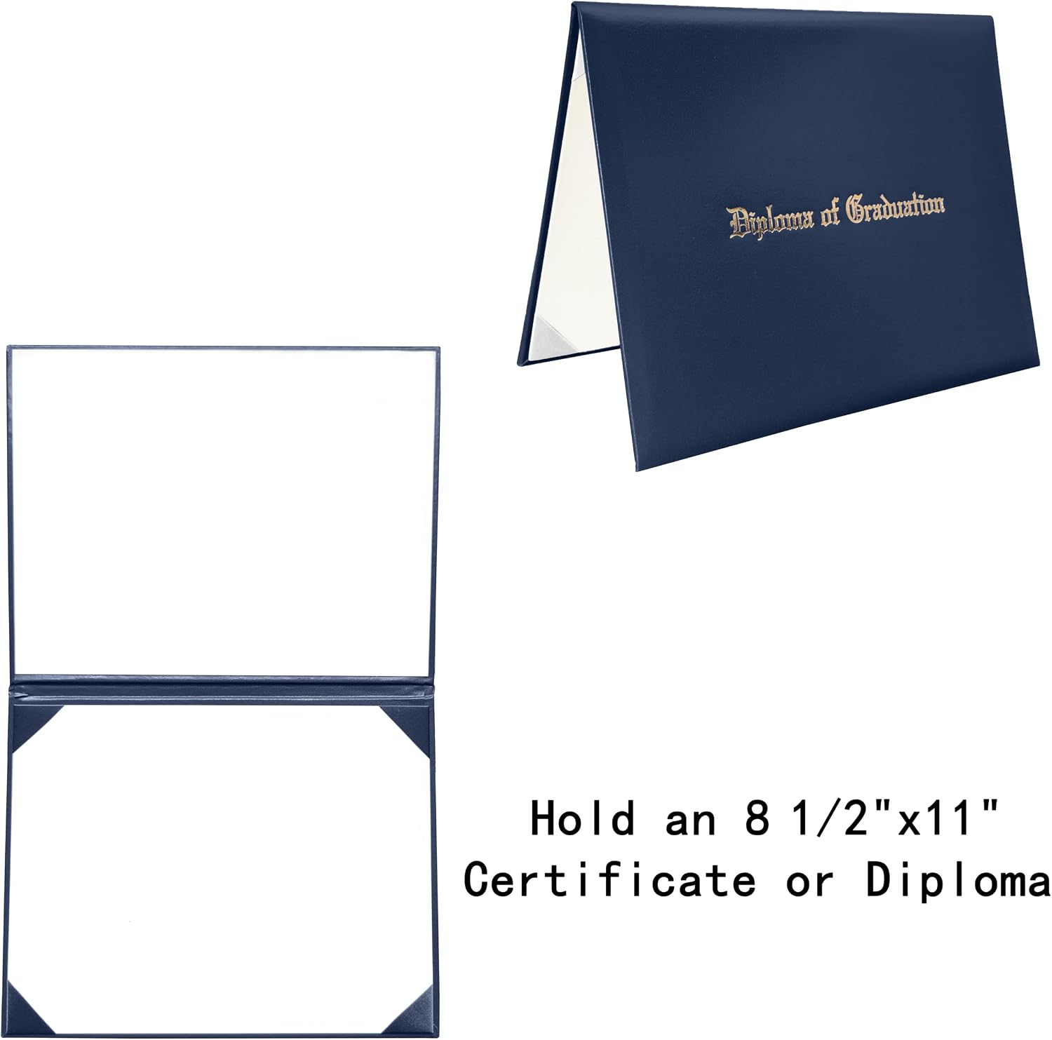 Unisex Matte Graduation Gown Cap 2024 2025 Year Charm with Diploma Cover/Gold Stole/Cord for High School Rich in Color