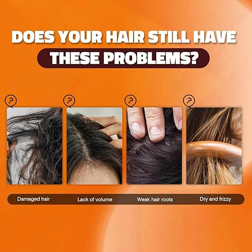 Miniatura 6 de Suero para el crecimiento del cabello aceite de ricino de batana de romero, agua de arroz, aceites capilares de biotina para el crecimiento del