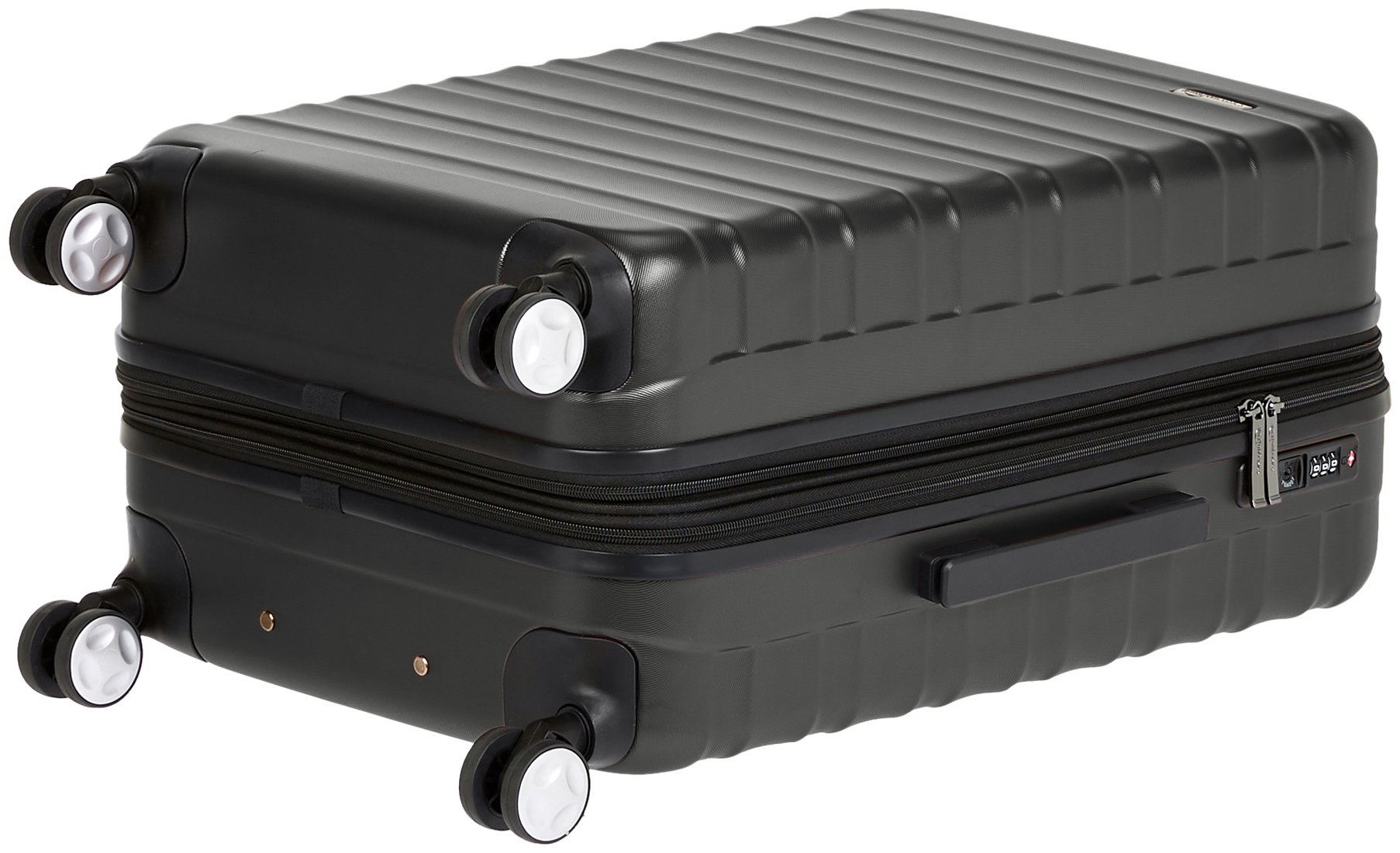 Buy Amazon Basics Premium Hardside Spinner Suitcase Luggage with Built