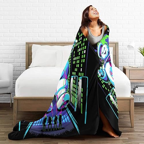 Miniatura 6 de Manta de felpa Ghoostbusters, mantas de felpa mullidas y mantas para dormir mejor, manta con aire acondicionado de 60 x 50 pulgadas