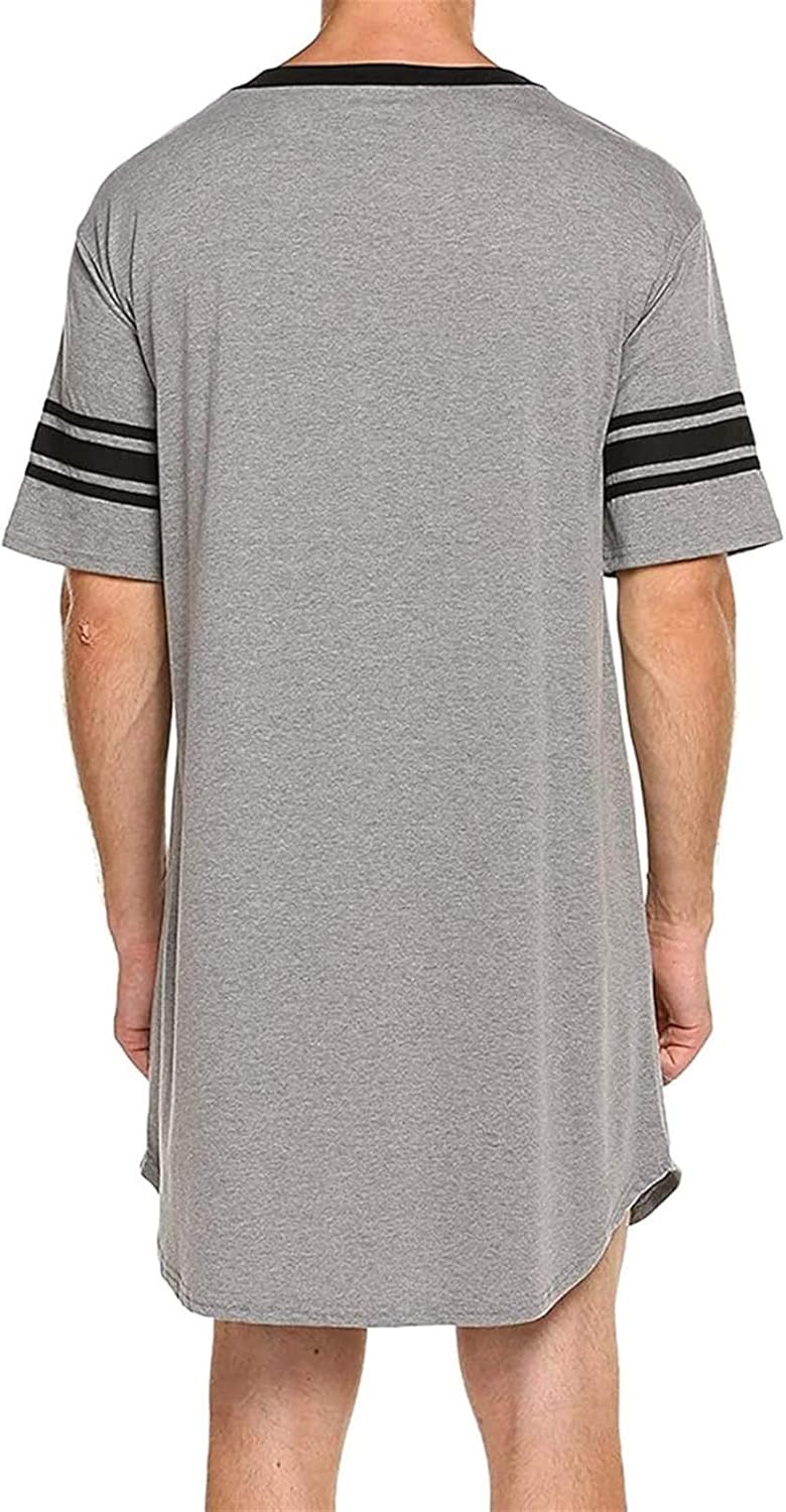 Skylin cotton sleep shirt men Clearance