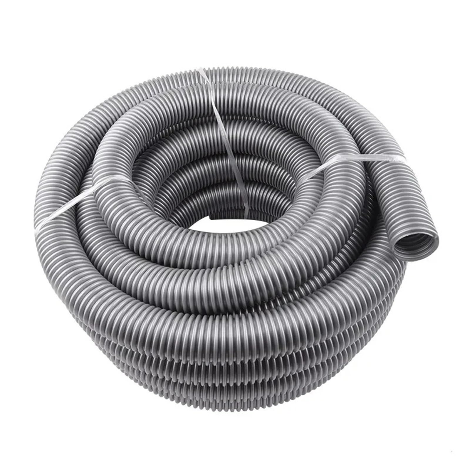 Vacuum Cleaner Bellows Straw 1-5 Meter Soft Pipe Durable Thread Hose with Inner Diameter 25-60mm for Vacuum Cleaner Parts(5 Meter,Inner Diameter 25mm)