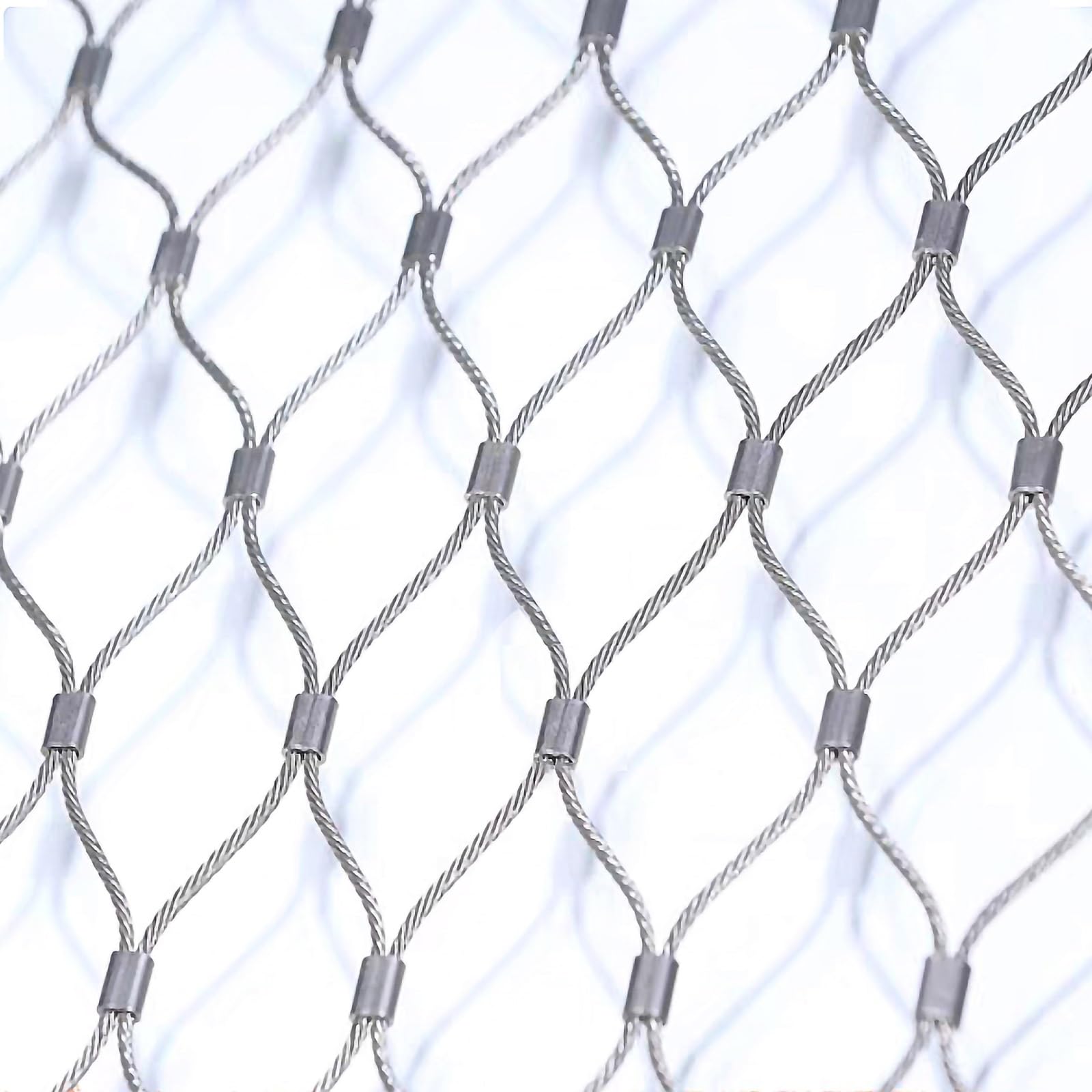 Filet de sécurité flexible pour garde-corps, escalier et animaux de compagnie