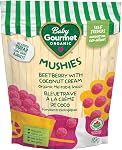 Baby Gourmet Organic Meltable Mushies Beetberry with Coconut Cream, 23g