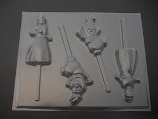 Frosted Princess Chocolate Candy Lollipop Mold 476