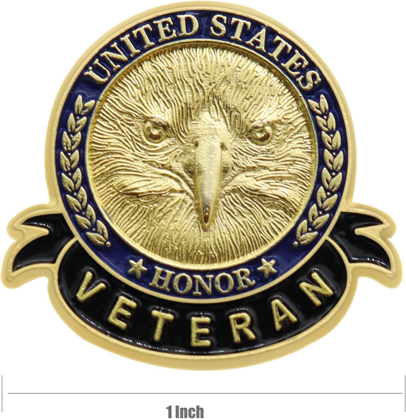 6/12/50/100 Pcs US Veteran Pins– Patriotic American Flag Veterans Day Eagle Lapel pin Badge Brooch Memorial Day Military Patriotic Decorations Gifts - Image 3