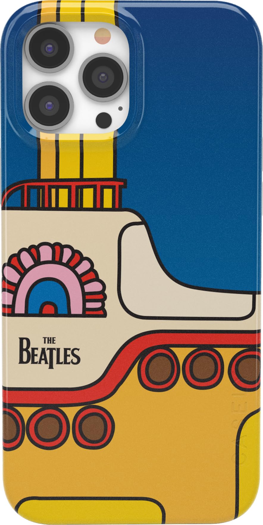 Casely iPhone 13 Pro Max Case | Beatles | Yellow Submarine | Classic Case Compatible with MagSafe
