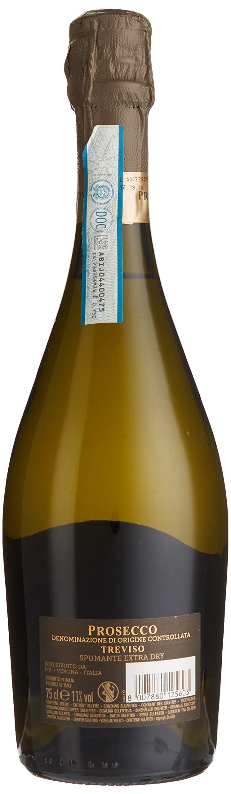 Cecilia Beretta Prosecco Treviso DOC Extra Dry (6 x 0.75 l)