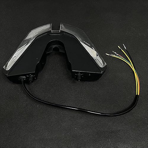 Miniatura 7 de Luces de freno traseras LED intermitentes integradas compatibles con DUCATI HYPERMOTARD 821 939 950 SP 2012-2021 (transparente)