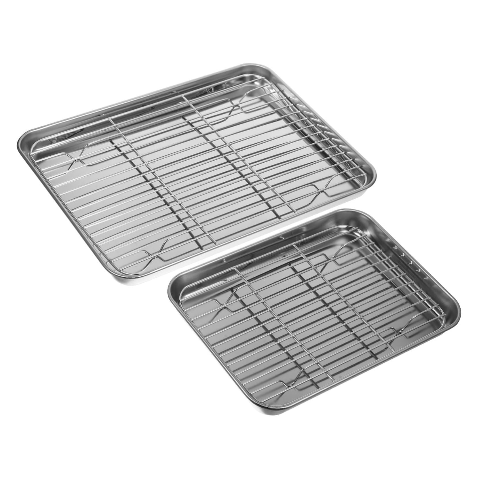 Plaques à pâtisserie pour légumes et fruits avec grille d'égouttage amovible cuisine et bar