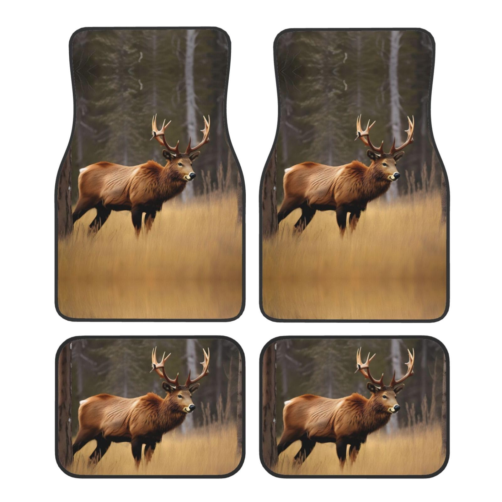 Tapis de sol voiture imprimé animaux sauvages protection durable - 8