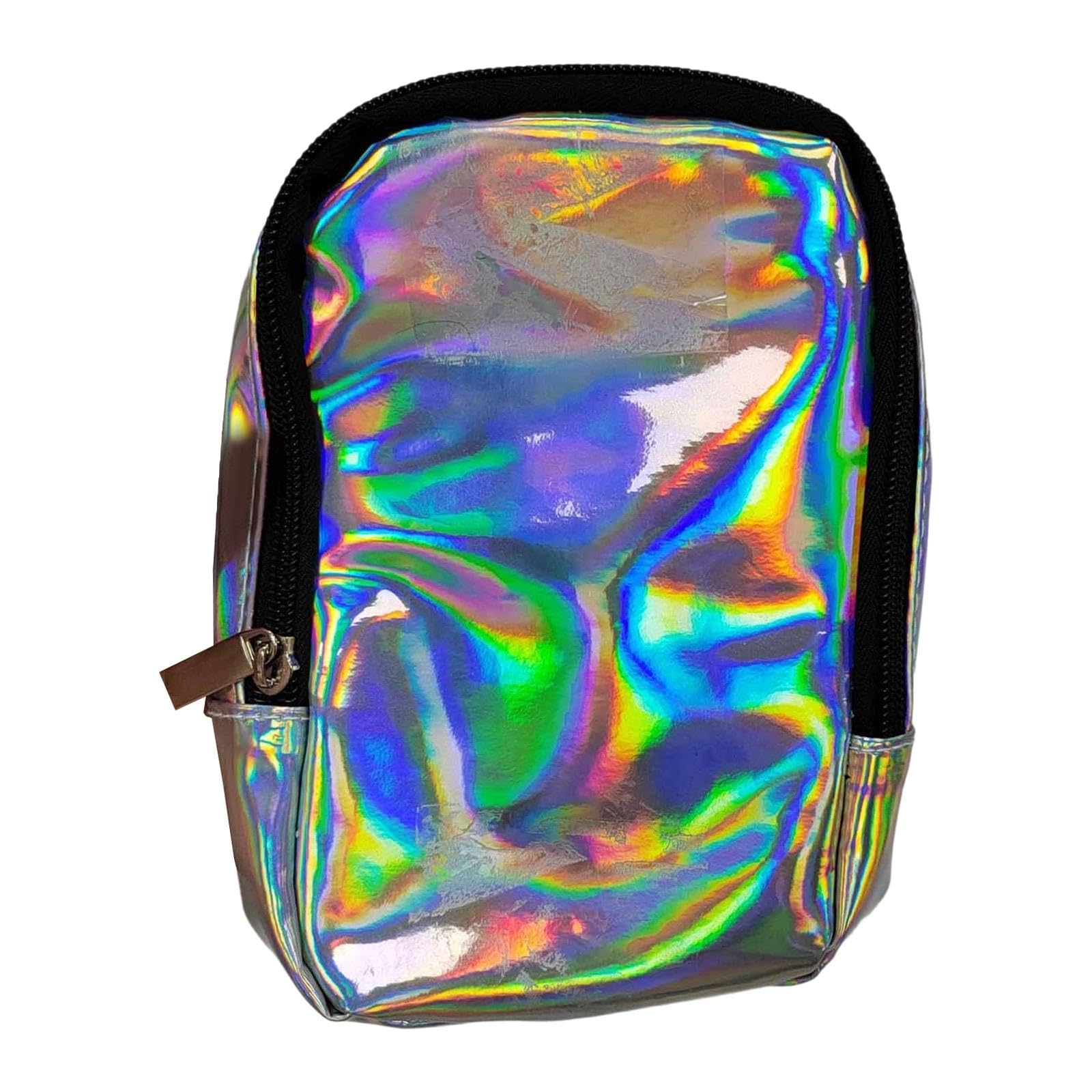 Waist Pack Leg Pouch Harness Summer PU Leather Inner Pockets Women Thigh Bag Silver-image-6