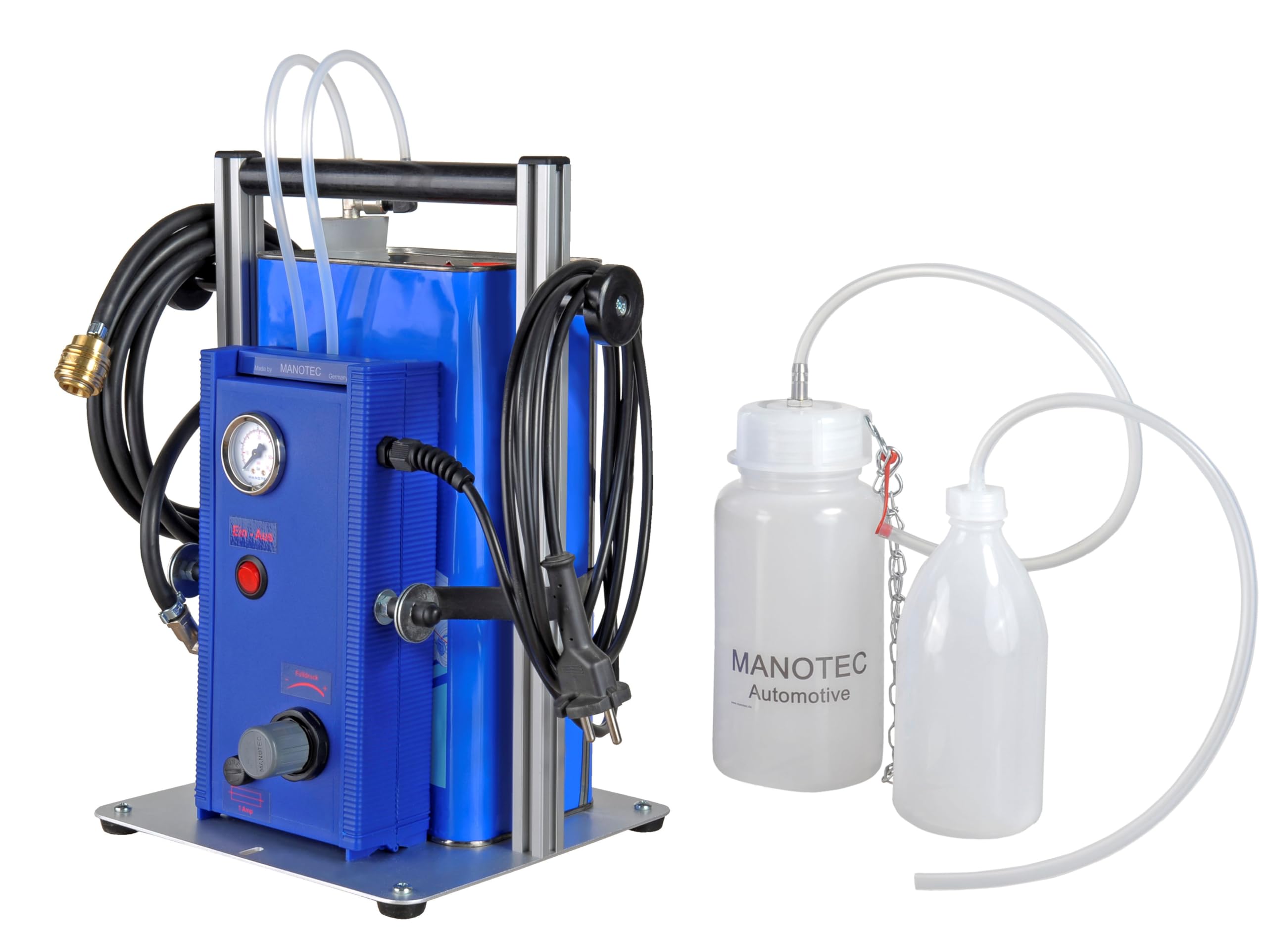 Bundle ERS-Satz & Halter | Praktisches Set inkl. Auffang-& Absaugflasche und Halter für das elektrisches Bremsenentlüftungsgerät