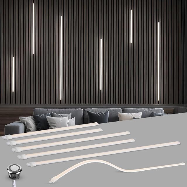 Lltop Led Recessed Lighting Kit 6pcs Self Adhesive Daylight White ...