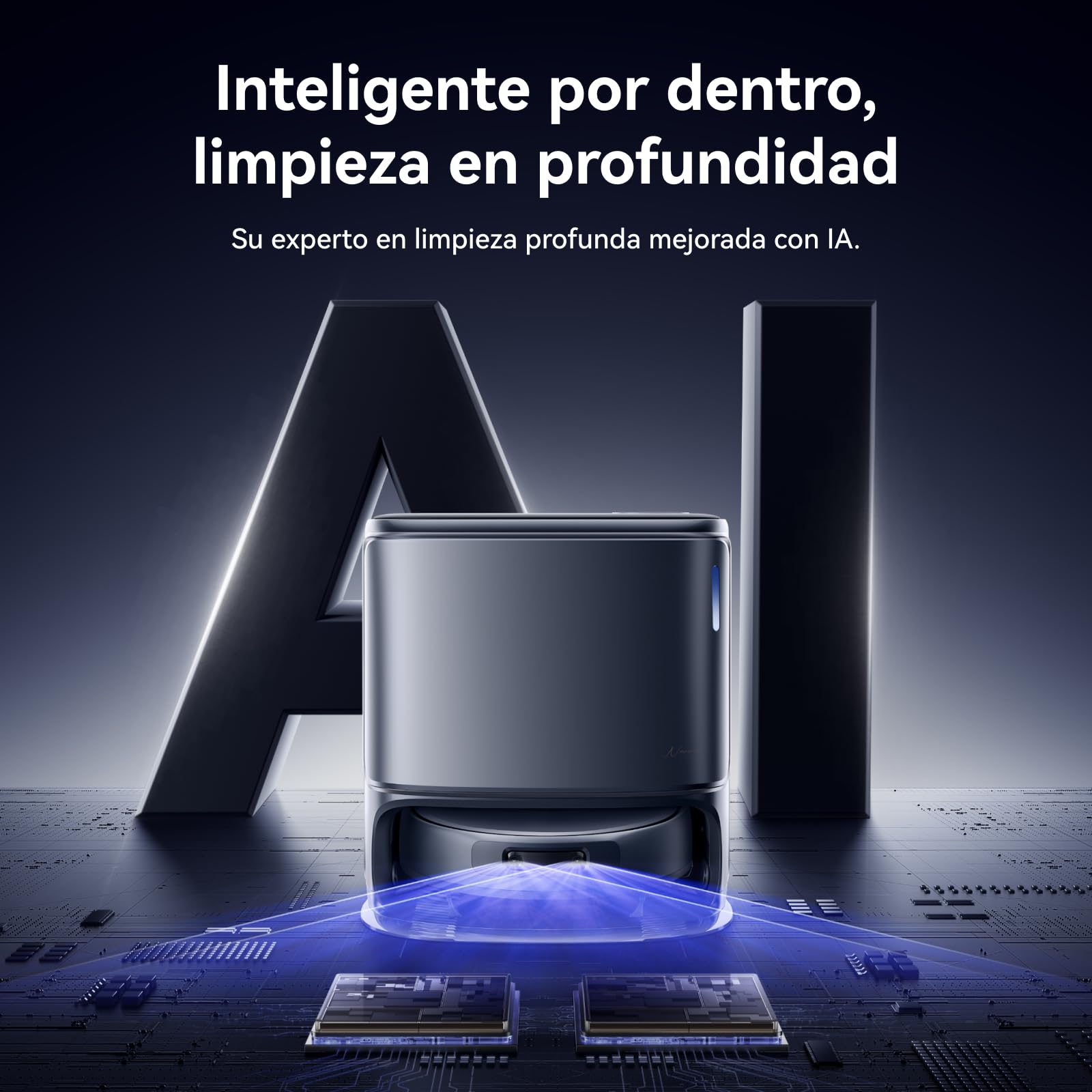NARWAL Freo Z10 Ultra Robot Aspirador con Potencia De Aspiración 18000 Pa, Extensión Dinámica De Mopa, Sistema Anti-Enredos Y Limpieza Inteligente con Separación Húmedo/Seco
