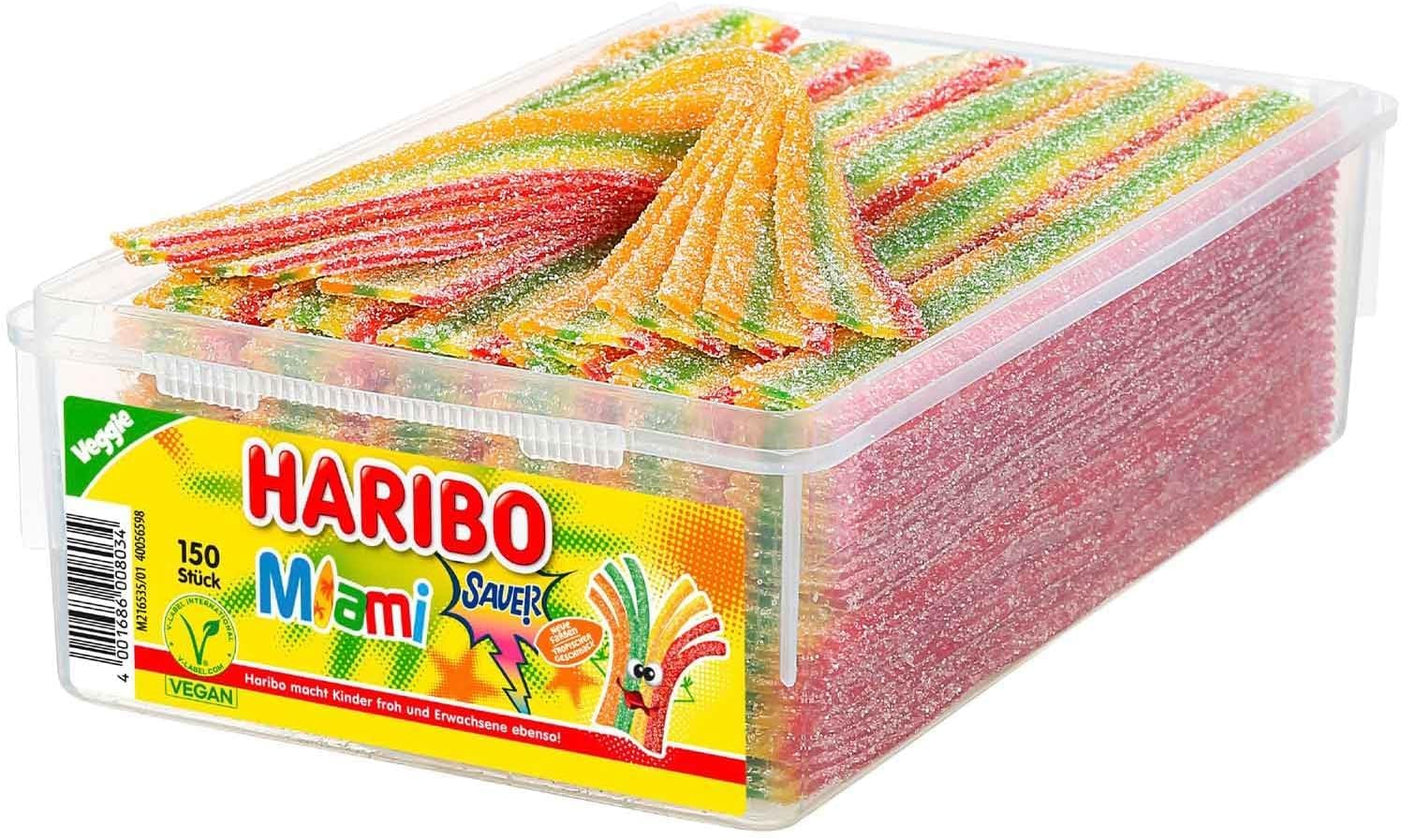 Amazon.com : Haribo Miami Sauer I 150 Mixed-Fruit flavored Sour