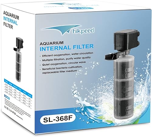 Miniatura 9 de Filtro de acuario para pecera, filtro sumergible para acuario – Filtro de acuario para tanque de peces de 55 galones y 75 galones, 40 a 150 galones,