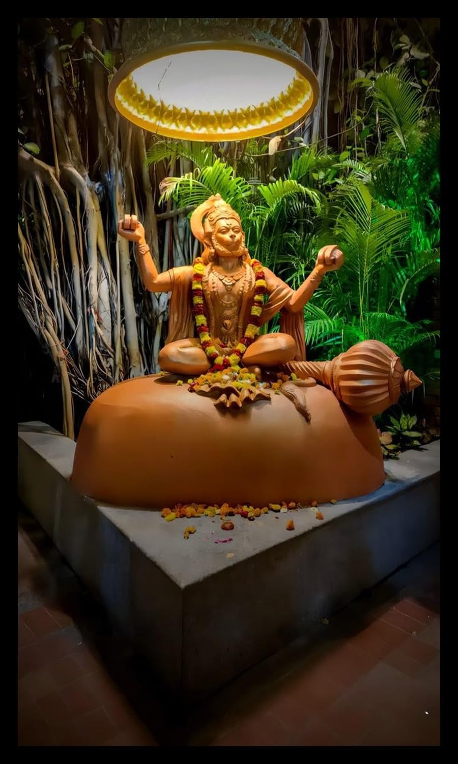 Lord Shiva Blessed Sacred Spirit Religious Wall Art Photo Frame for Pooja Room, Home Temple and Office Decor, 8.27 × 11.69 Inch Wooden Frame with Laminated Multicolor Devotional Print for Wall Decor-image-12