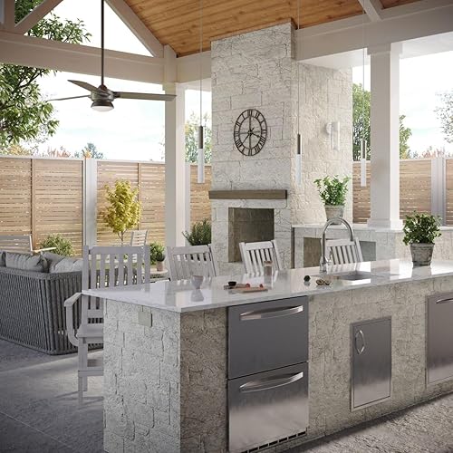 Miniatura 3 de Progress Lighting P560051-030-30 Z-1030 LED al aire libre, blanco 12.00x5.13x5.13