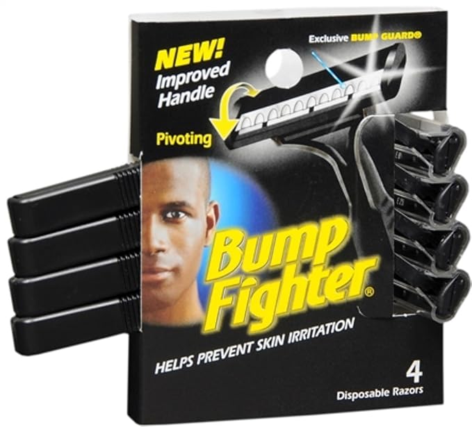Buy 4 Pack Bump Fighter Disposable Razors 4 Each Online at Low Prices