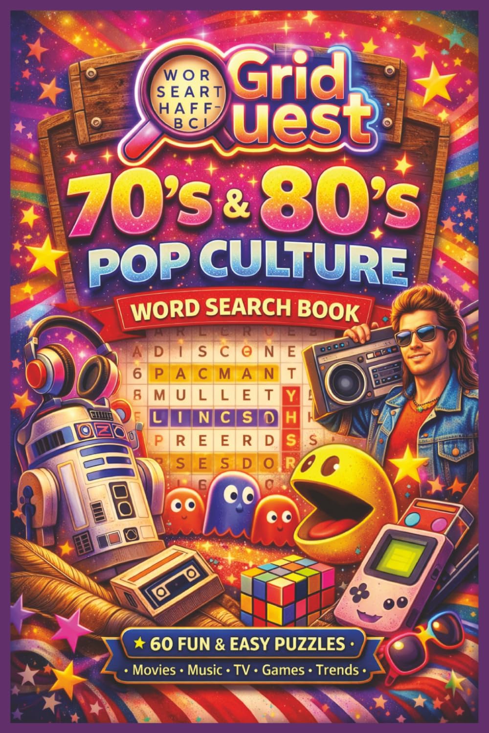 70's & 80's Pop Culture Word Search