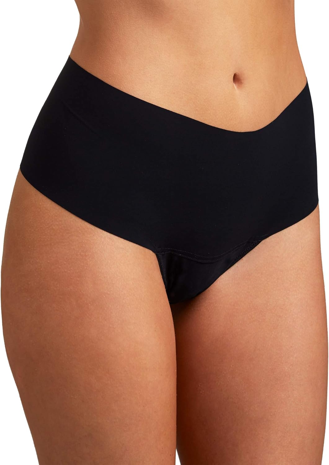 hanky panky - BreatheSoft High Rise Thongs for Women | Microfibre Knit Underwear Panties, Lingerie | Sizes (XS-XL), 3 pack - Image 4