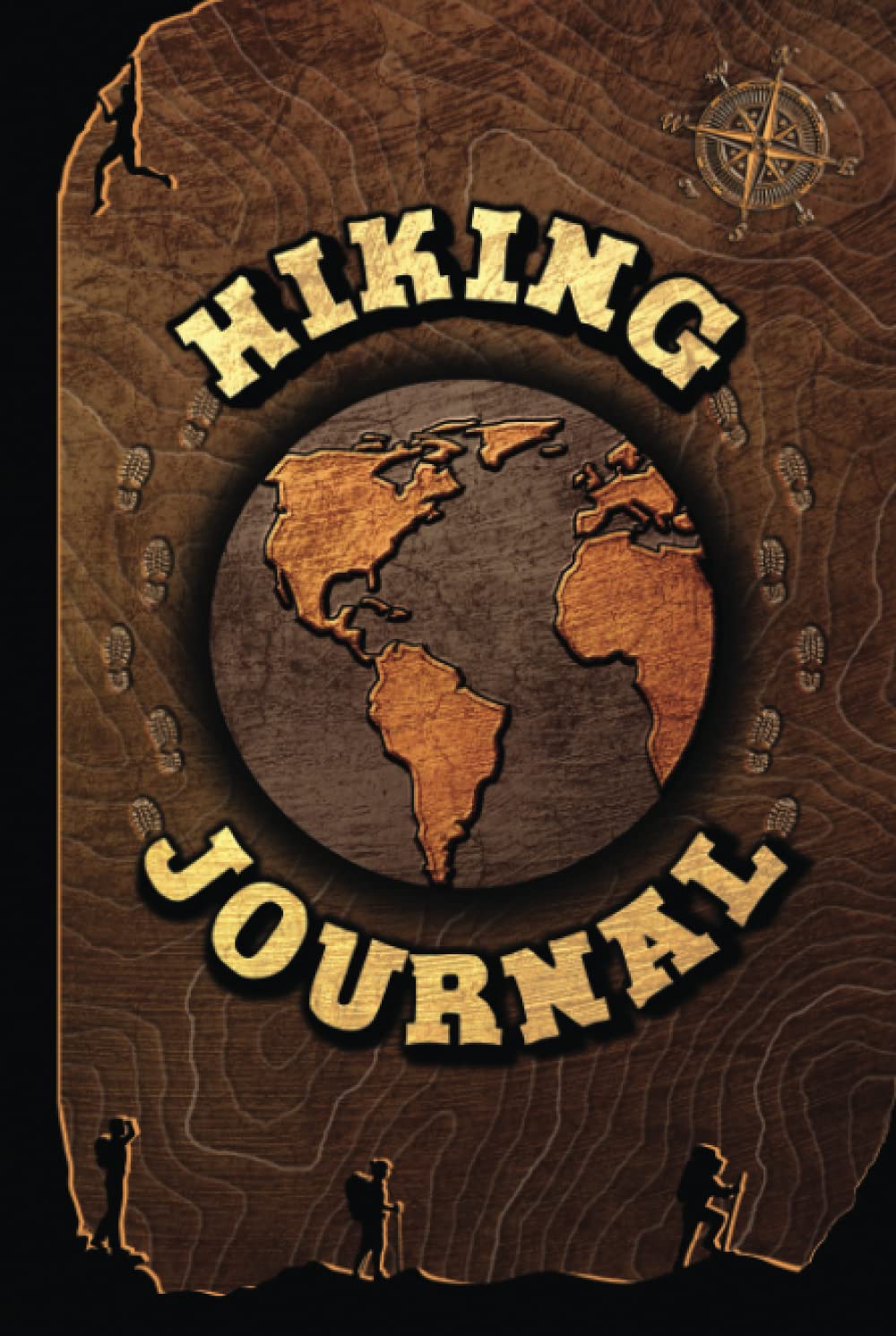 Hiking Journal: Write Down Your Adventures from Trails - Travel Notebook - Trail Log Book - The Adventure Log - Hiker Field Trip Planner - Hikers ... Gift for Women, Men, or Kids (Hardcover)