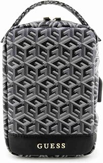 GUESS Tasche GUHBHGCFSEK Organizer Schwarz GCube Stripe