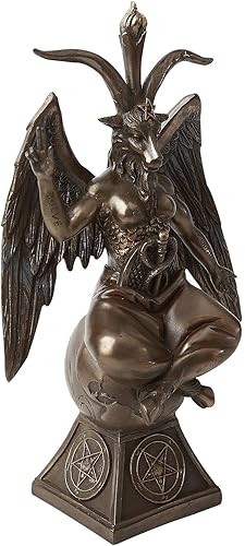 Miniatura 3 de Nemesis Now Baphomet - Figura de bronce (11.6 in, resina, tamaño único)
