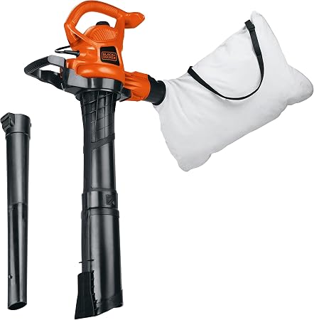 Amazon.com : BLACK+DECKER 12 Amp 3in1 Electric Blower + Vacuum ...