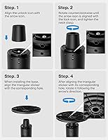 Vista 10 de Pelonis 42-Inch Tower Fan for Bedroom – 26ft/s, 90° Oscillating Tower Fan with Remote Control, LED Display – Floor Fan for Indoors with 6 Speeds, 4