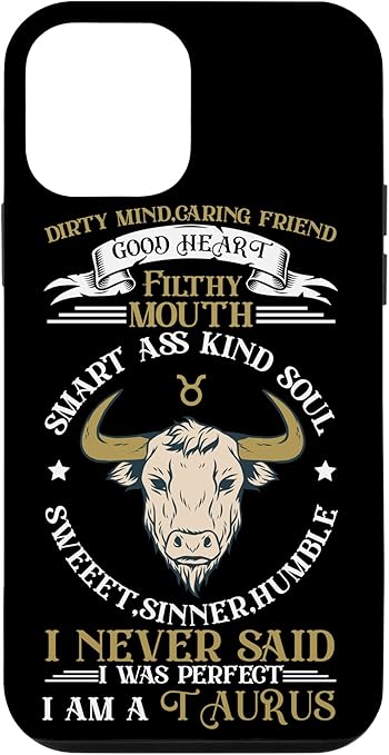 iPhone 12 mini Taurus Merchandise Season Zodiac Sign Astrographic Birthday Case