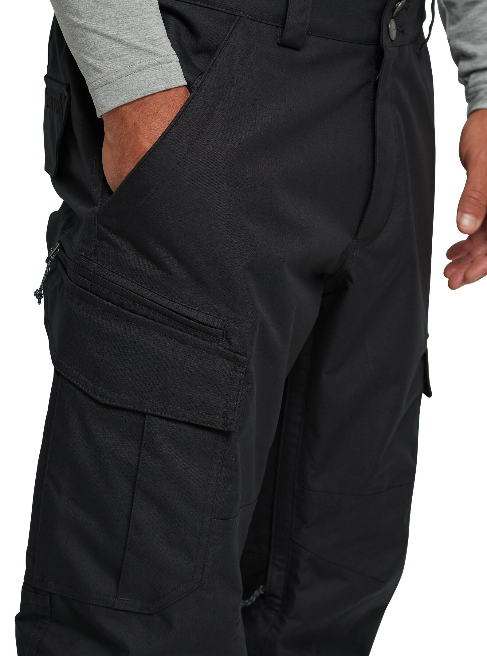 Burton Cargo Relaxed True - Pantalón de esquí para hombre, color negro