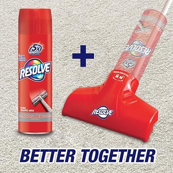 Resolve Carpet High Traffic Foam, 22-Ounce (Pack of 12)