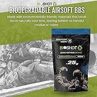 Vista 2 de Pulidor biodegradable de Airsoft BBS de 0.01 oz, grado de competencia sin costuras para todas las pistolas y accesorios de 0.236 in