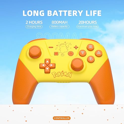 Miniatura 4 de FZPYZO Switch Controllers,Switch Pro Controller Compatible for SwitchSwitch LiteOLED,Gamepad Pro Controllers Wireless Remote Replacement Support