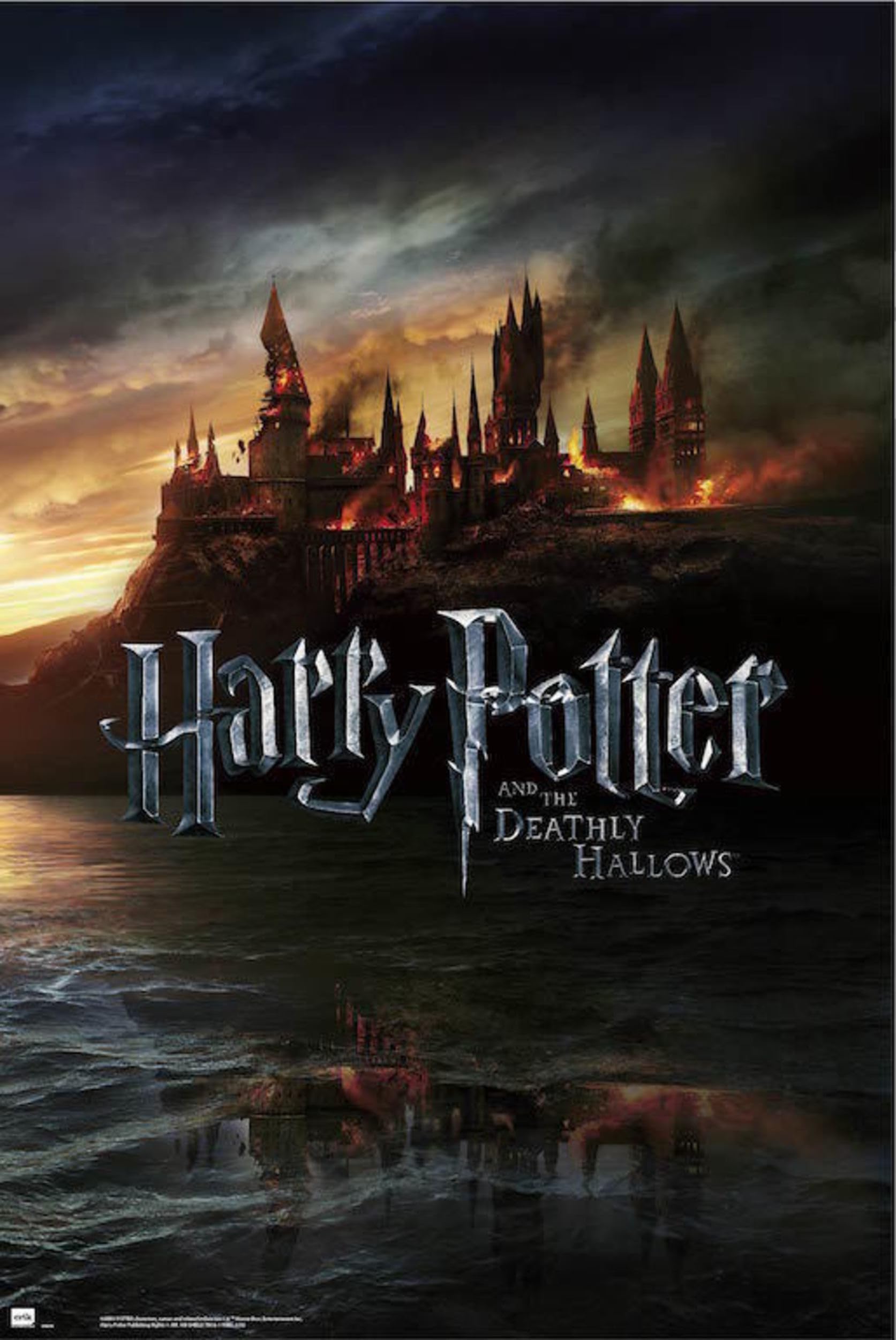 Grupo Erik: Poster Harry Potter | Poster da parete Harry Potter I Doni della Morte, 61x91,​5cm, carta lucida | Poster da muro, incorniciabile | Poster Harry Potter, Poster HP, Harry Potter Gadget