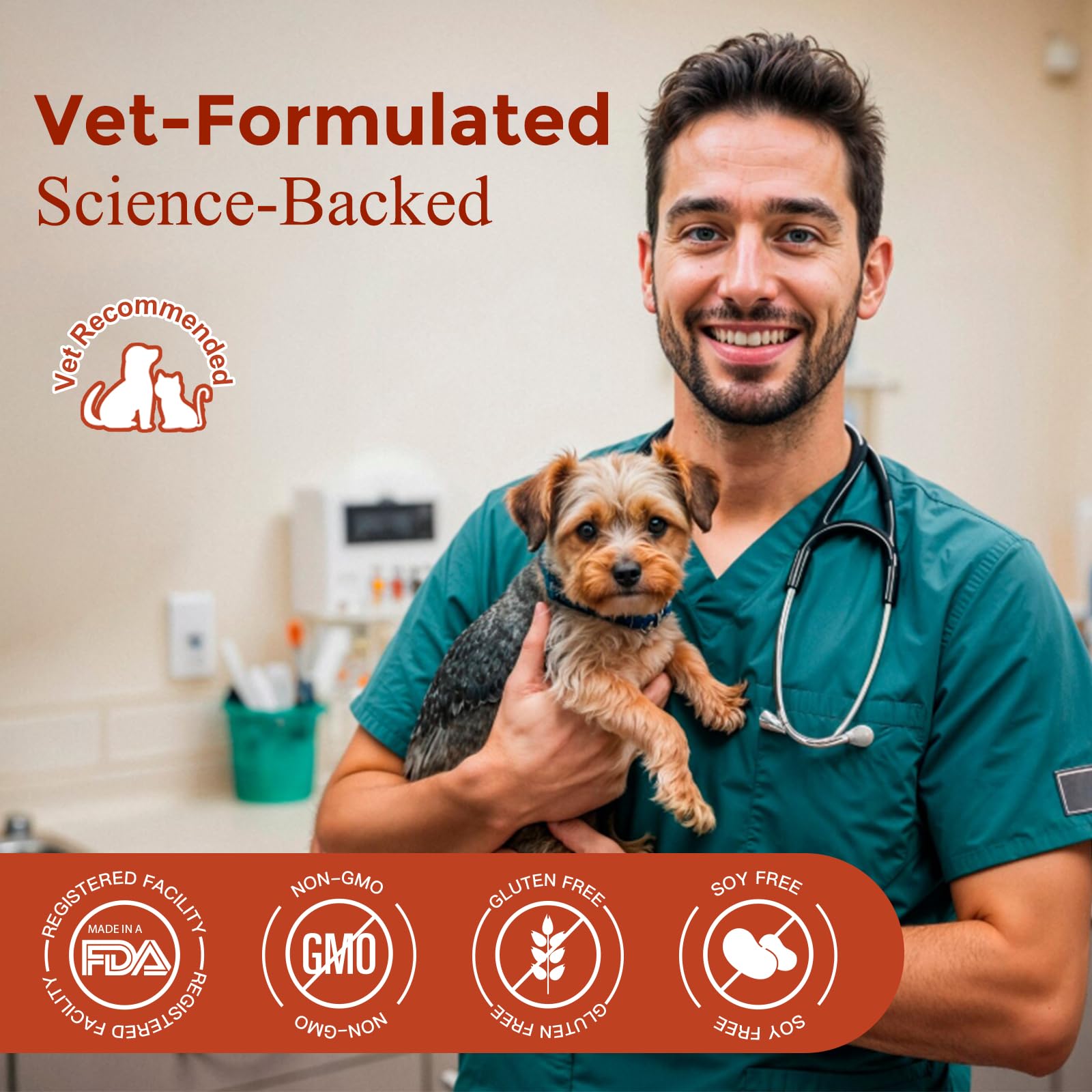 NATURE TARGET Dog UTI Treatment, Cranberry Supplement for Dogs 120 Chews — Amazon image 5