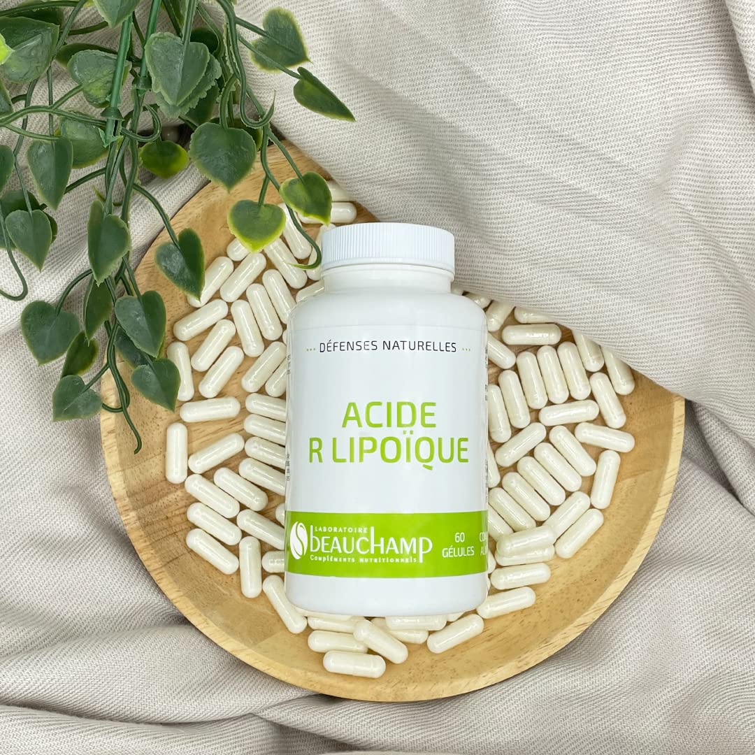 Complément alimentaire ACIDE R ALPHA-LIPOÏQUE - 60 gélules - Antioxydant - Anti-vieillissement cellulaire - Développé en France