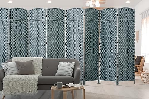 Miniatura 79 de Divisores de habitación de 6 pies de alto - 20 pulgadas de ancho pantalla de privacidad independiente con fibra tejida de diamante, divisor de pared