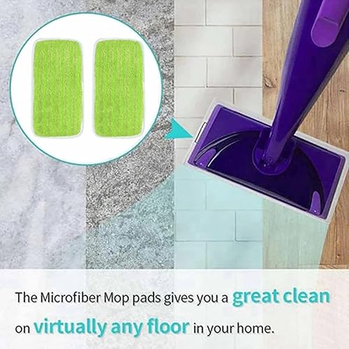 Miniatura 5 de 6 almohadillas de microfibra reutilizables para trapeador Swiffer WetJet