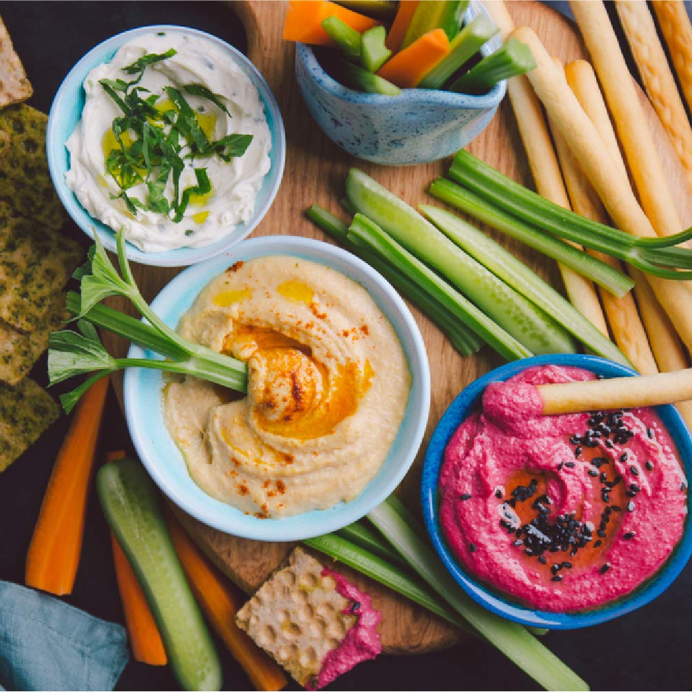 Roots Circle All-Natural Sesame Tahini Paste | 100% Pure Rich & Creamy Ground Sesame Seed Paste for Hummus, Tahini Sauce, Dressing & Dips | Vegan, Kosher | Non-GMO, Gluten & Peanut-Free - 4 Pack