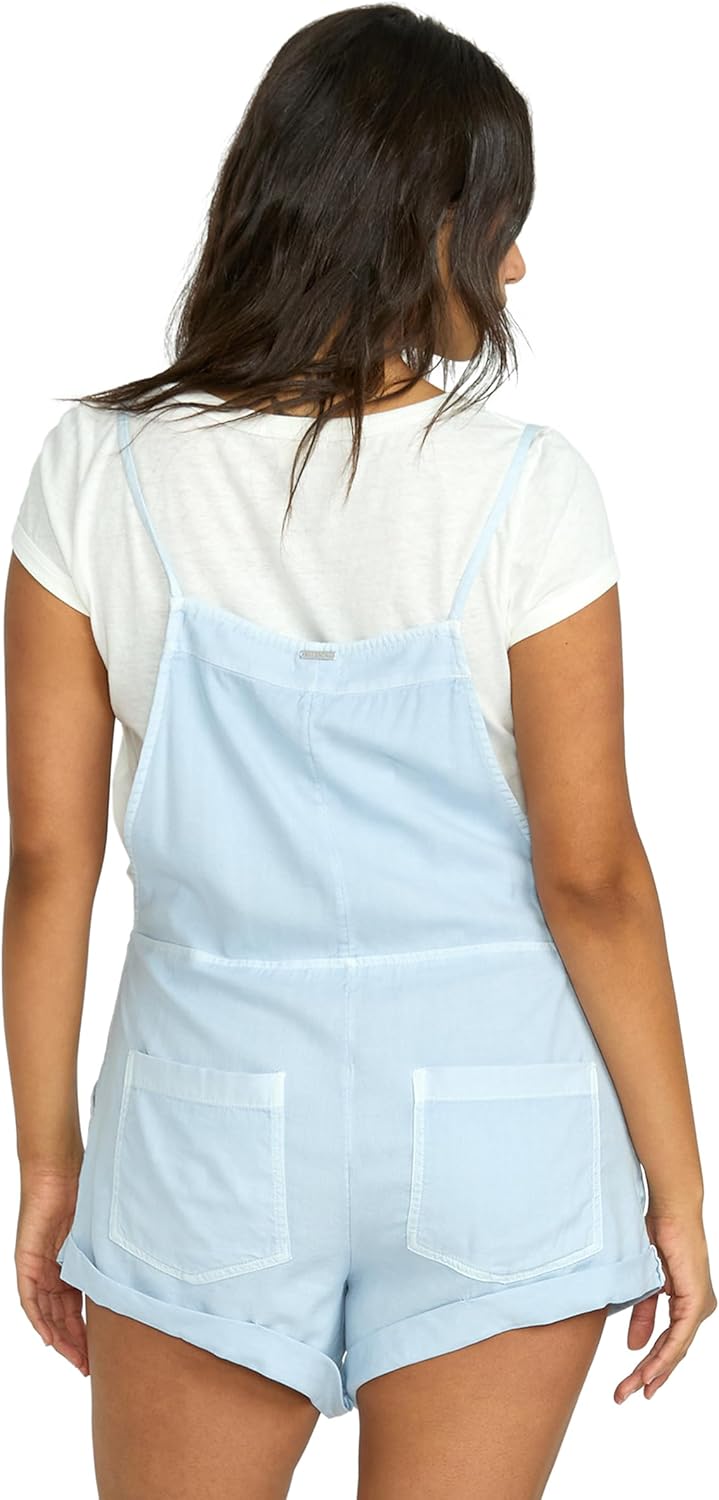 Billabong Women's Wild Pursuit Cotton Twill Blend Romper - Image 2