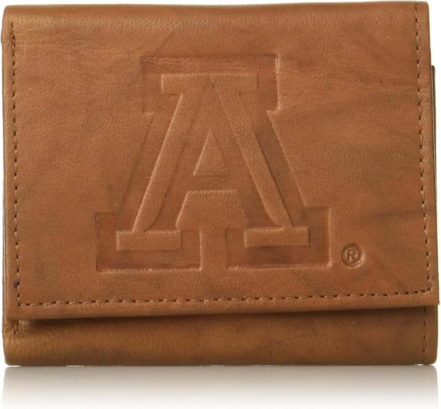 Rico Industries STR Tri-Fold (Pecan Cowhide), Brown, 5 x 4.1