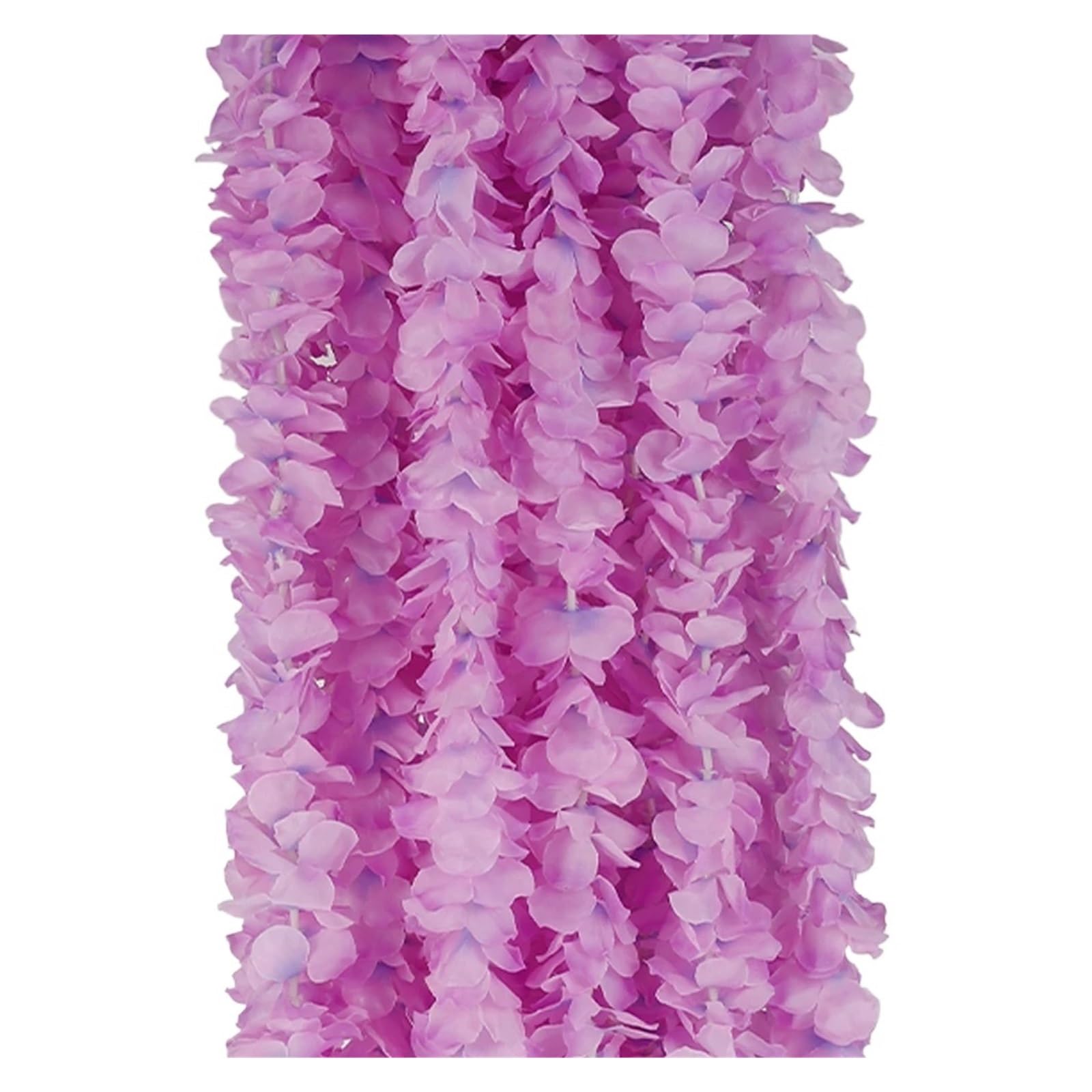 Artificial Garland Künstliche Glyzinien Blumen Hängen Garland Vine Rattan Gefälschte Blume String Seide Hause Garten Hochzeit Dekoration(Purple,40PCS)