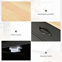 Vista 166 de LUMISOL Carrito de isla de cocina con ruedas de bloqueo con 2 cajones y 4 gabinetes, isla de cocina rodante con estantes ajustables, mesa de madera